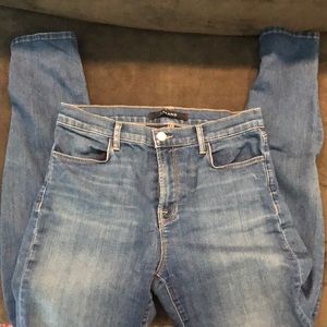 J brand skinny high waisted jeans 28